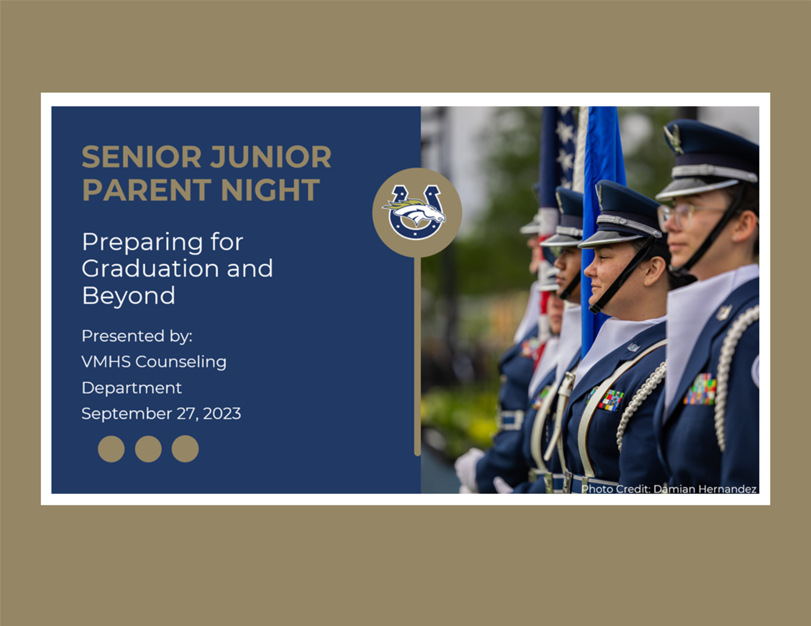 Senior & Junior Parent Night Presentation